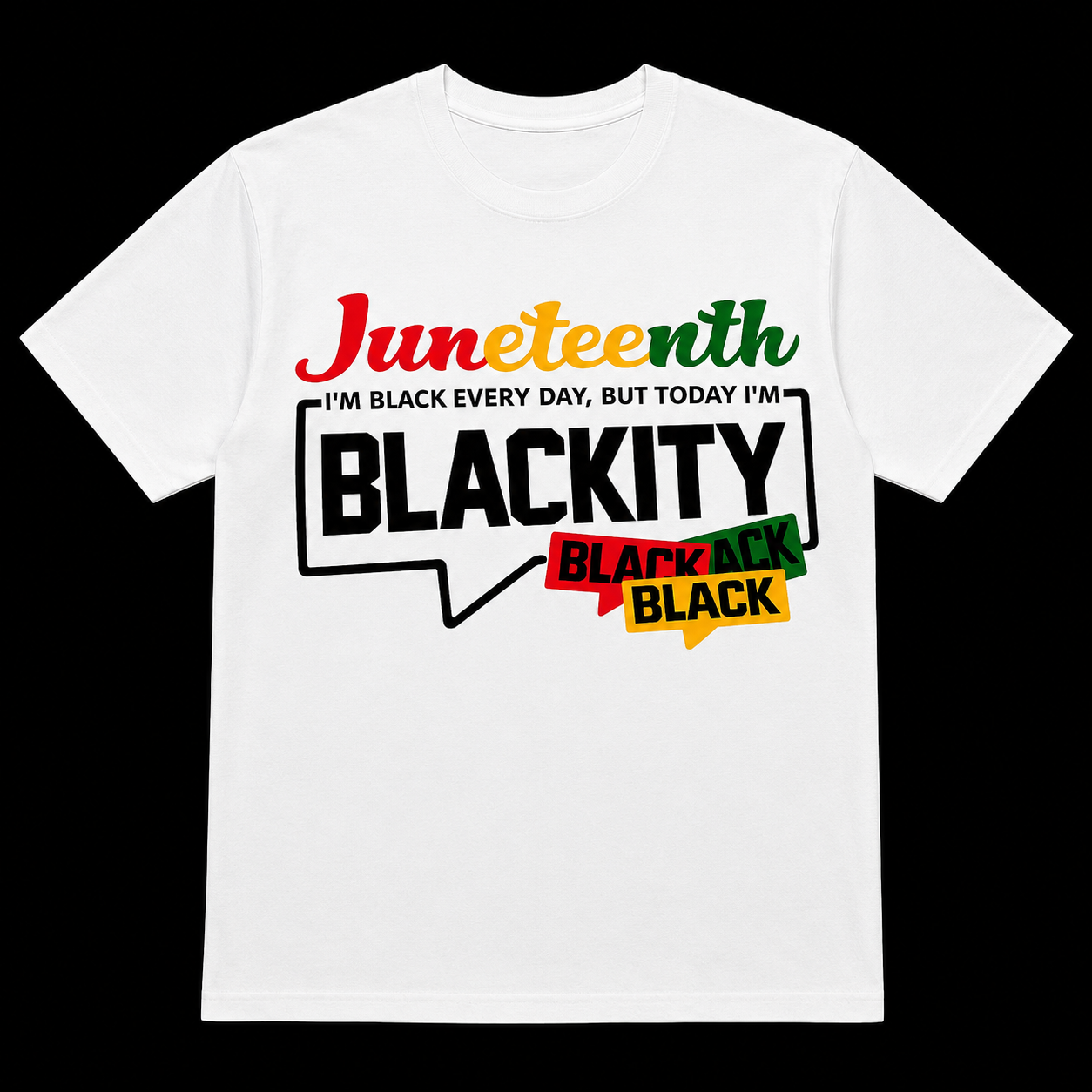 Blackity Juneteenth T-shirt